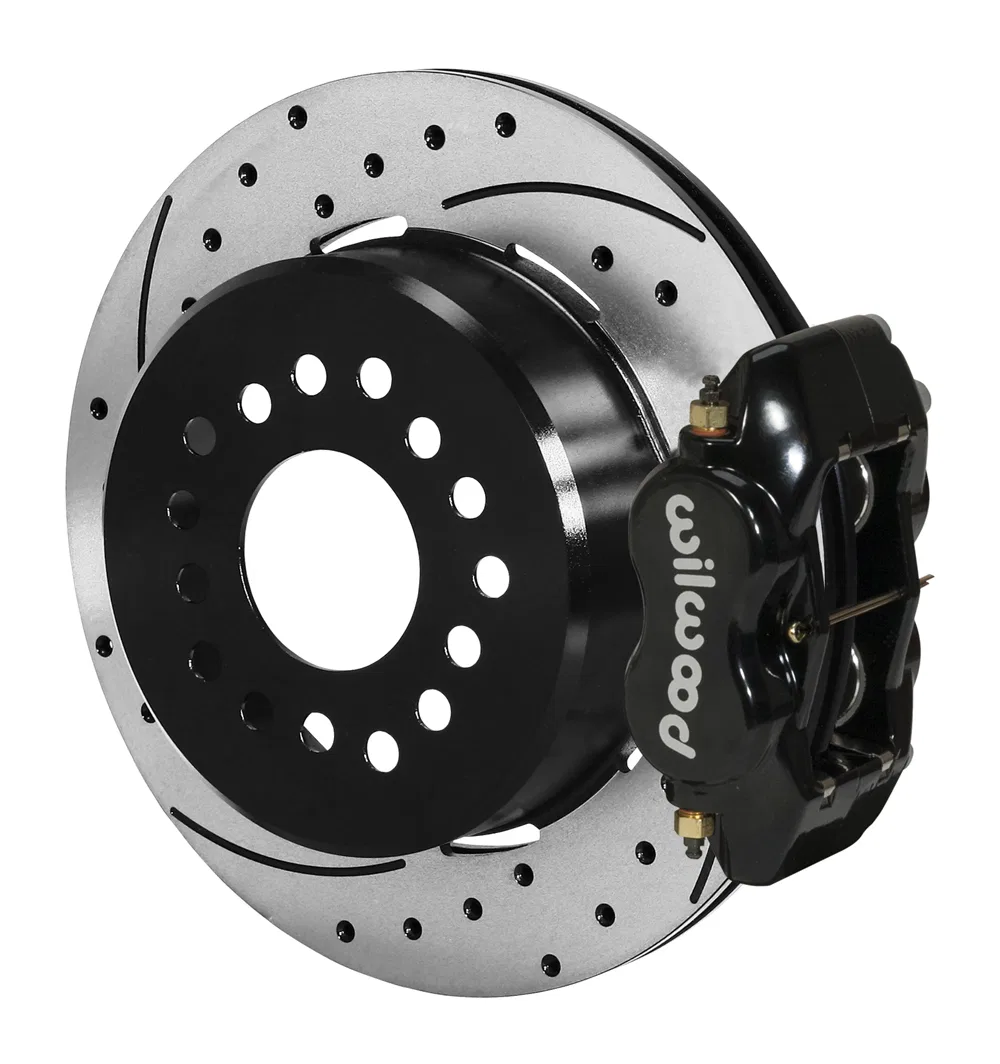 140-7140-D – WILWOOD Brake Conversion Kit, Performance Upgrade For Use With New Style Big Ford 3.150 Inch Axle Tub Fl...